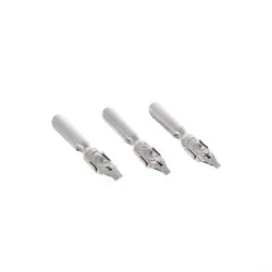 قلم خوشنویسی و انیمه مانگا فلزی مموری بسته 3 عددی