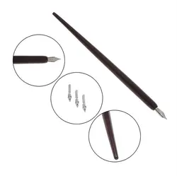 قلم خوشنویسی و انیمه مانگا فلزی مموری بسته 3 عددی