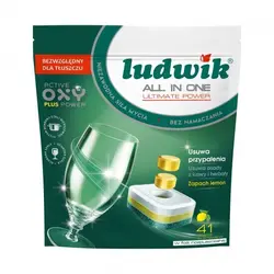 قرص ظرفشویی لودویک Ludwik All In One بسته 41 عددی