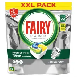 قرص ظرفشویی فیری پلاتینوم Fairy بسته 65 عددی
