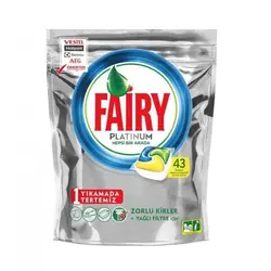 قرص ظرفشویی فیری پلاتینوم Fairy بسته 43 عددی