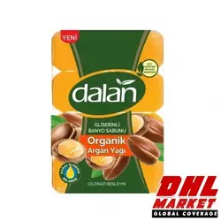 صابون حمام دالان Dalan حاوی روغن روغن آرگان بسته 4 عددی 600 گرم | فروشگاه اینترنتی DHLmarket / فروشگاه بین المللی دی اج ال مارکت www.dhlmarket.ir / پشتیبانی : 09360003986 دفتر مرکزی : 02188802013