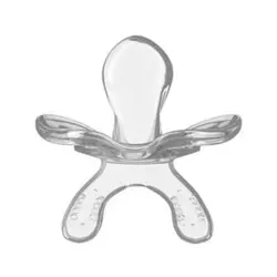 پستانک و دندان گیر ارتودنسی سیلیکونی مایاMaya silicon soother & teether