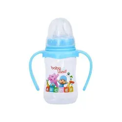شیشه شیر کلاسیک دسته دار بی بی لند 150 میلی لیتر مدل 249Baby land baby bottle 150ml code 249