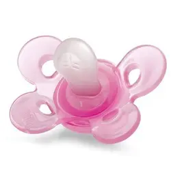 پستانک فیزیو کامفورت سیلیکونی چیکو طرح قلب (6 تا 16 ماه)Chicco physio comfort pacifier 6-16m