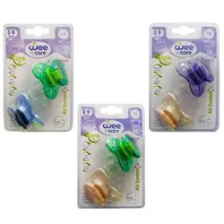 پستانک ارتودنسی وی سایز 1 (دو عددی)Wee orthodontic pacifier size 1