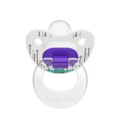 پستانک ارتودنسی تمام چاپ مات وی سایز 1Wee opaque orthodontic pacifier size 1