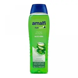 شامپو سر آمالفی (Amalfi) مناسب تمام موها حاوی عصاره آلوئه ورا حجم 750 میل