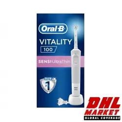 مسواک برقی اورال بی ویتالیتی حساس Sensi UltraThin رنگ سفید | فروشگاه اینترنتی DHLmarket / فروشگاه بین المللی دی اج ال مارکت www.dhlmarket.ir / پشتیبانی : 09360003986 دفتر مرکزی : 02188802013