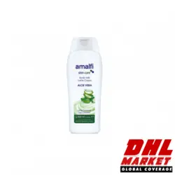 لوسیون بدن حاوی عصاره آلوئه ورا آمالفی Amalfi حجم 500 میل | فروشگاه اینترنتی DHLmarket / فروشگاه بین المللی دی اج ال مارکت www.dhlmarket.ir / پشتیبانی : 09360003986 دفتر مرکزی : 02188802013