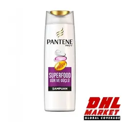 شامپو پن تن Pantene تغذیه کننده مدل Super Food حجم 470 میل | فروشگاه اینترنتی DHLmarket / فروشگاه بین المللی دی اج ال مارکت www.dhlmarket.ir / پشتیبانی : 09360003986 دفتر مرکزی : 02188802013