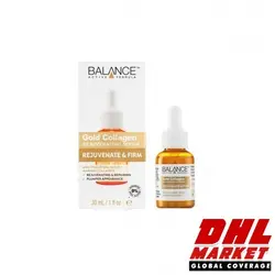 سرم طلای کلاژن ساز و آبرسان پوست بالانس سری اروپایی Balance حجم ۳۰ میل | فروشگاه اینترنتی DHLmarket / فروشگاه بین المللی دی اج ال مارکت www.dhlmarket.ir / پشتیبانی : 09360003986 دفتر مرکزی : 02188802013