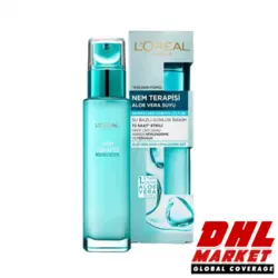 سرم آبرسان آلوئه ورا لورال Loreal پوست های نرمال تا خشک حجم 70 میل | فروشگاه اینترنتی DHLmarket / فروشگاه بین المللی دی اج ال مارکت www.dhlmarket.ir / پشتیبانی : 09360003986 دفتر مرکزی : 02188802013