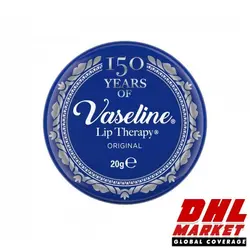 بالم لب لیپ تراپی وازلین Vaseline سری اروپایی حجم 20 گرم | فروشگاه اینترنتی DHLmarket / فروشگاه بین المللی دی اج ال مارکت www.dhlmarket.ir / پشتیبانی : 09360003986 دفتر مرکزی : 02188802013