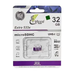 کارت حافظه microSDHC ویکومن Viccoman مدل Extra 533x کلاس A1 ظرفیت 32 گیگابایت