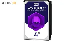 هارد 4 ترابایت بنفش وسترن دیجیتال مدل Purple WD40PURZ