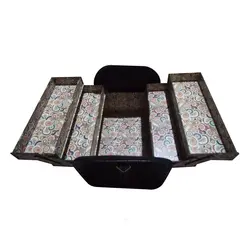 کیف استاد کار طبقاتی کاشت ناخن، تاتو، مژه (سایز متوسط)