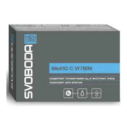 صابون زغال تخصصی حاوی روغن زیتون و پرو ویتامین اسوبودا - SVOBODA