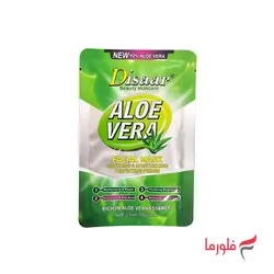 ماسک ورقه ای صورت دیسار مدل آلوئه ورا حجم 25 میلی لیتر