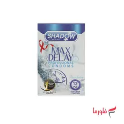 کاندوم شادو مدل Max Delay بسته 12 عددی
