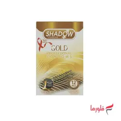 کاندوم شادو مدل Gold بسته 12 عددی