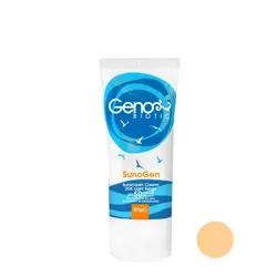 کرم ضد آفتاب رنگی ژنوبایوتیک مدل 206 - SPF 50 حجم 50 گرم