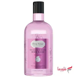 شامپو بدن دیپ سنس مدل گلاب حجم 400 میلی لیتر