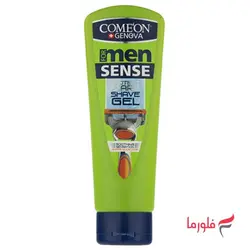 ژل اصلاح مردانه کامان مدل Sense حجم 200 میل