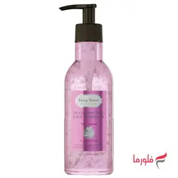 ژل شستشوی صورت گلاب دیپ سنس مخصوص انواع پوست حجم 250 میلی لیتر