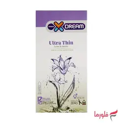 کاندوم ایکس دریم مدل Ultra Thin بسته 12 عددی