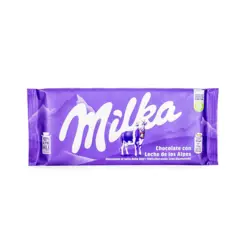 شکلات تخته ای شیری با شیر آلپ میلکا 100 گرمی