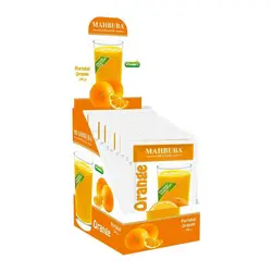 پودر شربت پرتقالی محبوبا Mahbuba بسته 24 عددی