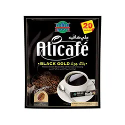 پودر قهوه علی کافه مدل Black Gold بسته 20 عددی