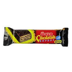 ویفر با روکش شکلات تلخ اولکر ترکیه وزن 36 گرم