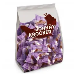 ویفر شکلاتی شیری جانی کراکر روشن بسته 1 کیلوگرم