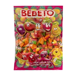 پاستیل میوه ای ببتو طرح پیتزا بسته 1 کیلویی