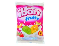 آبنبات آیبون Ibon با طعم شیر و میوه جات 1 کیلویی