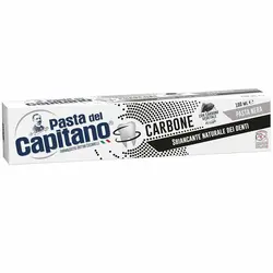 خرید خمیر دندان پاستا دل کاپیتانو مدل زغال سفید کننده