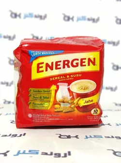 خرید نوشیدنی فوری شیر و غلات انرژن Energen مدل Jahe