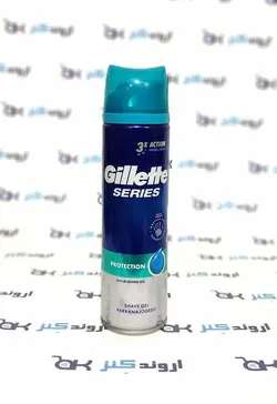 ژل اصلاح ژیلت Gillette سری 3X مدل Protection | اروند کنز