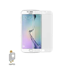 گلس فول چسب رنگی Samsung Galaxy S6 Edge