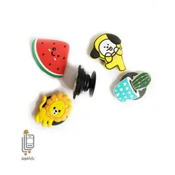 پاپ سوکت سیلیکونی طرح دار