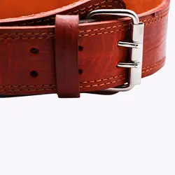 کمربند چرم بدنسازی دنیزاسپرت