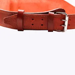 کمربند چرم بدنسازی دنیزاسپرت