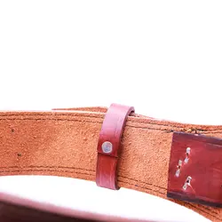 کمربند چرم بدنسازی دنیزاسپرت