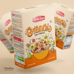 گرانولا روزانه انجیر و گردو