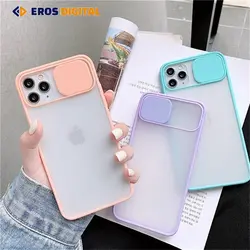 قاب iPhone 12 Pro مدل محافظ لنز دار پشت مات
