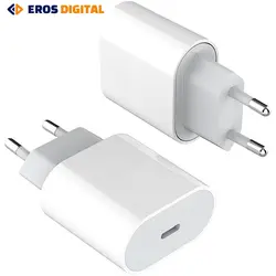شارژر 20 وات اپل مدل A2347 دو پین (کیفیت درجه یک)