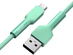 کابل شارژر Type-C باسئوس مدل Silica Gel Cable به طول 2 متر