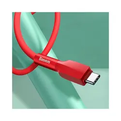 کابل شارژر Type-C باسئوس مدل Silica Gel Cable به طول 2 متر